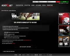 ReadyToBet Bonus Code 2026