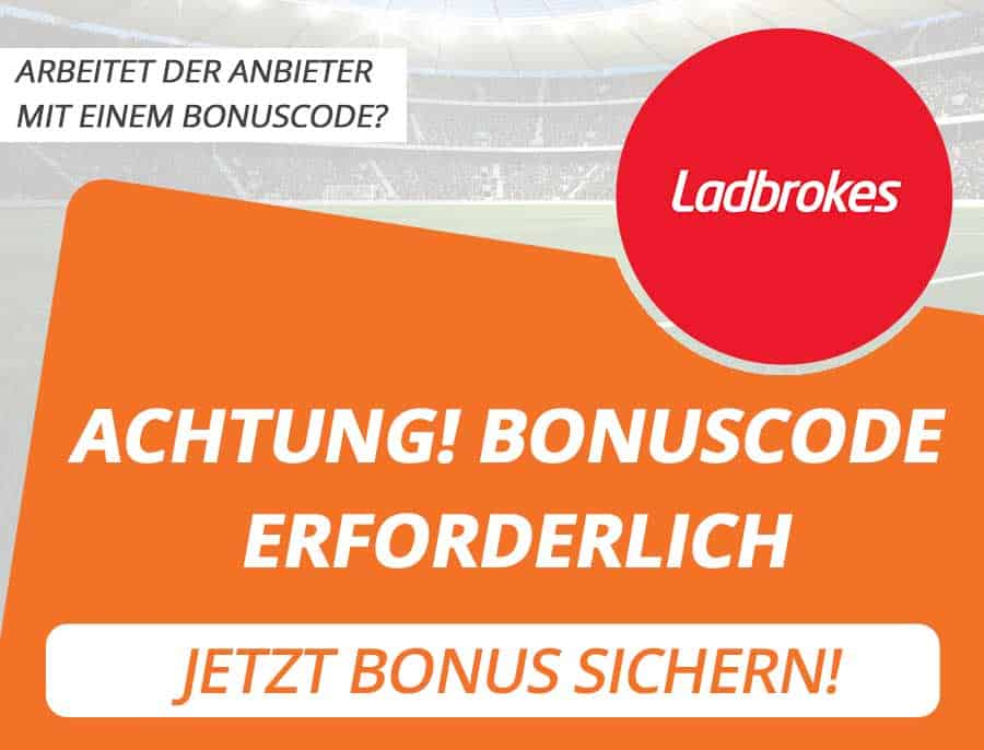 Ladbrokes Bonus für Neukunden in Form von Gratiswetten