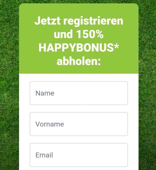 happybet_Registrierung