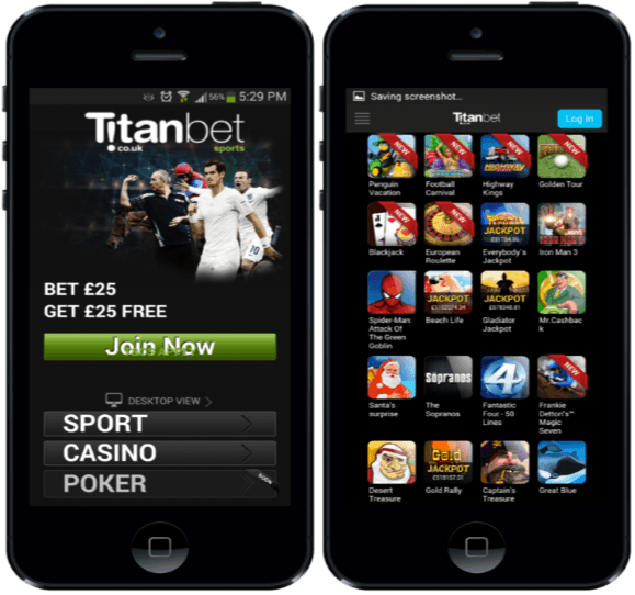 Titanbet Mobile