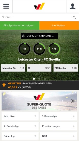 wetten.com App