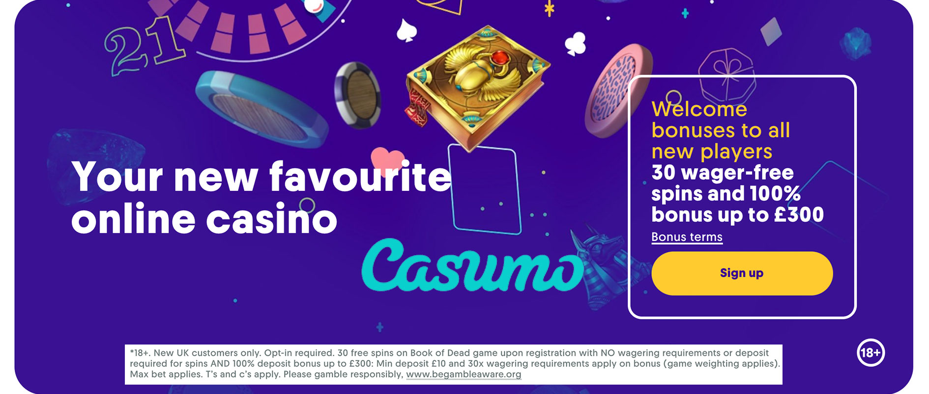 Casumo Casino Bonus