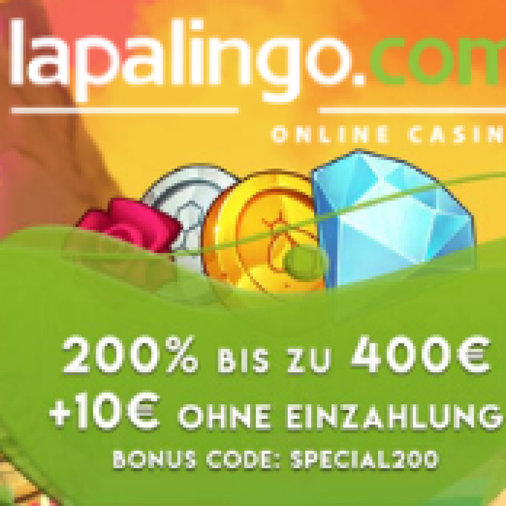 Lapalingo Bonus für Casino Neukunden 