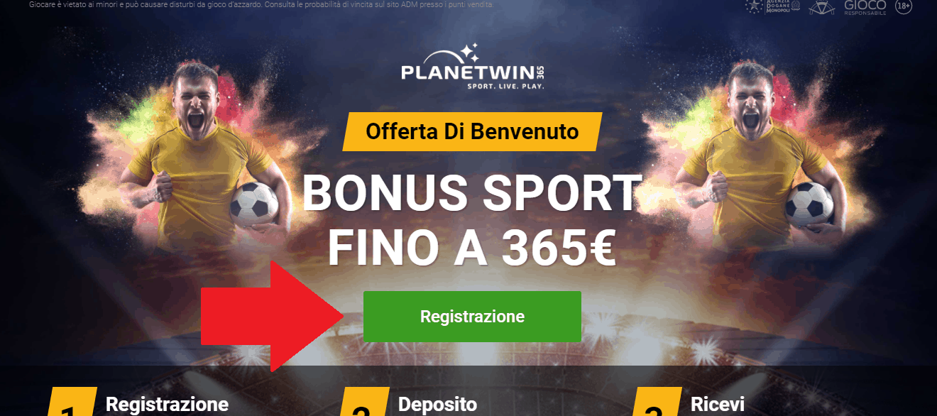 PlanetWin365 Bonus