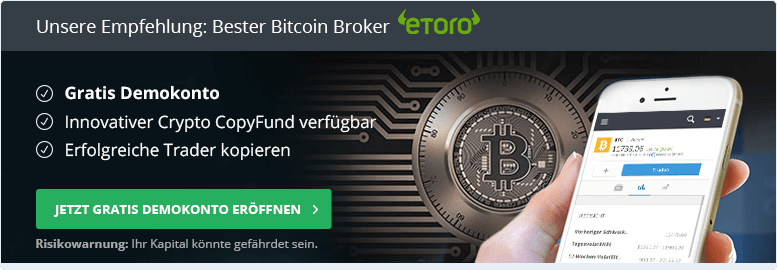 auf fallende Bitcoin Kurse setzen mit eToro