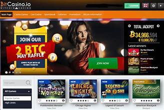 Bitcasino.io Casino Angebot