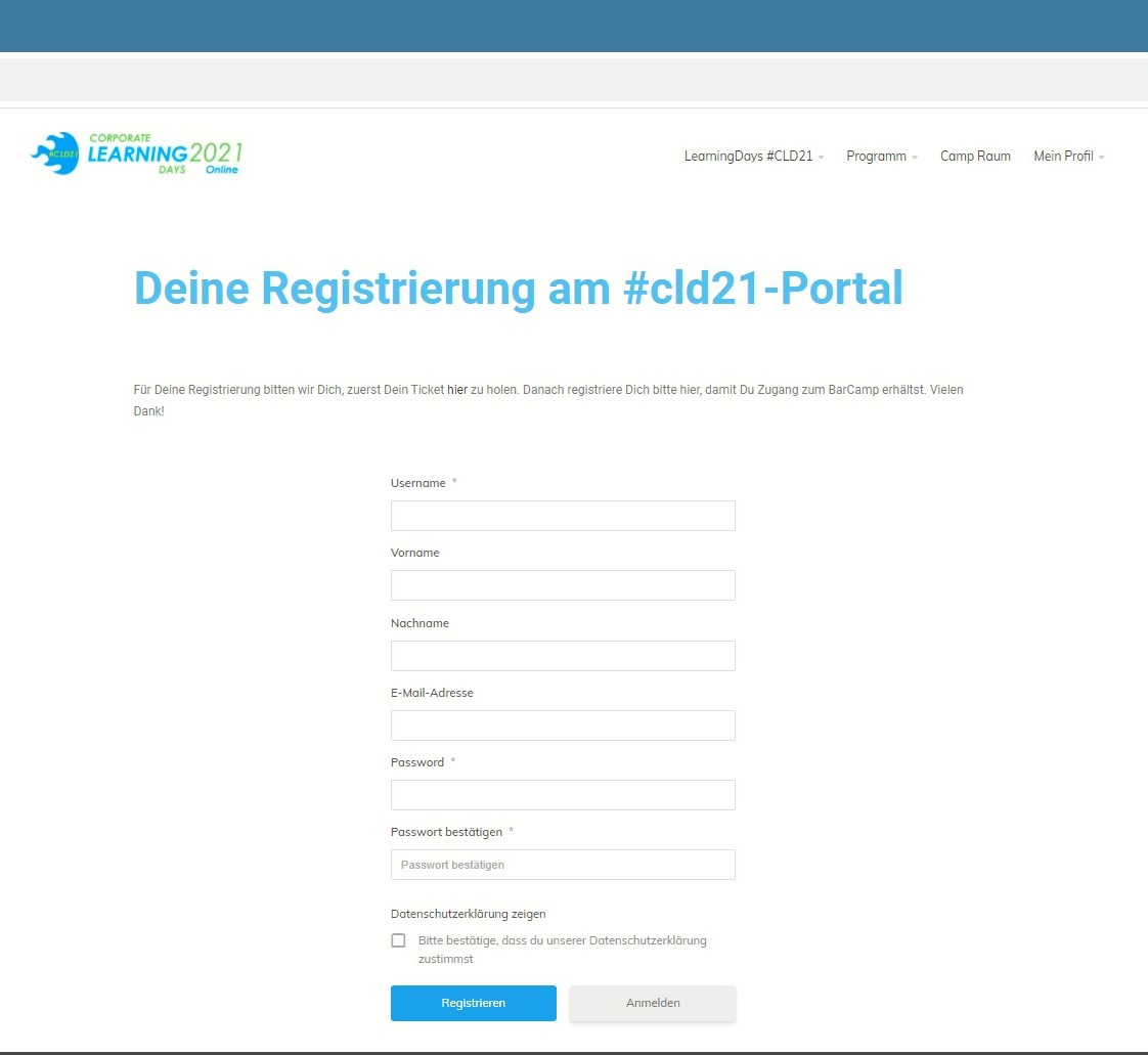 tipXpress Registrierung