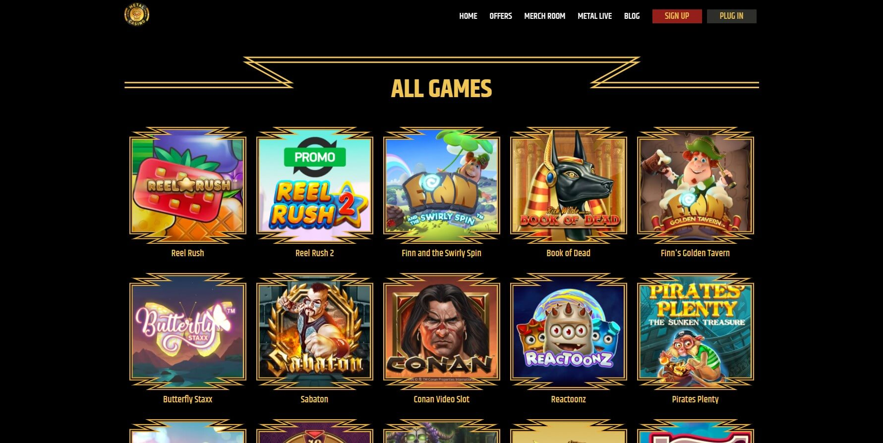 Metal Casino Bonus für neue Kunden