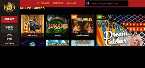 Metal Casino Spiele / Slots