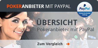 Poker-Anbieter mit PayPal