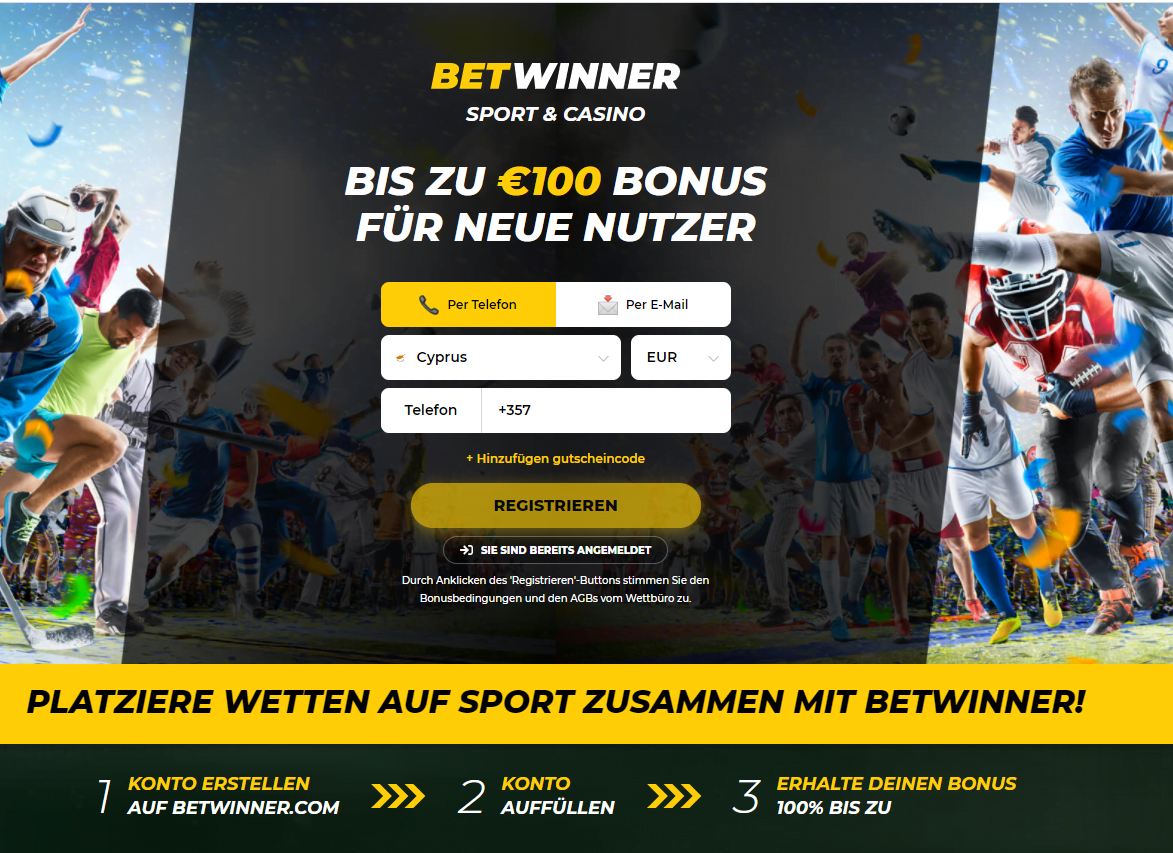 Betwinner Livewetten