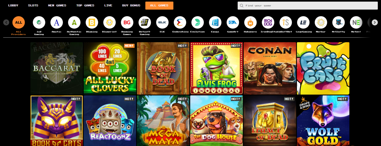 Bitkingz Casino Spiele