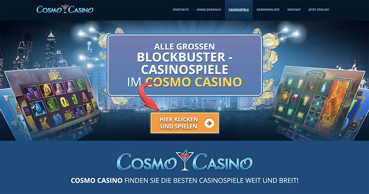 Cosmo Casino Spiele