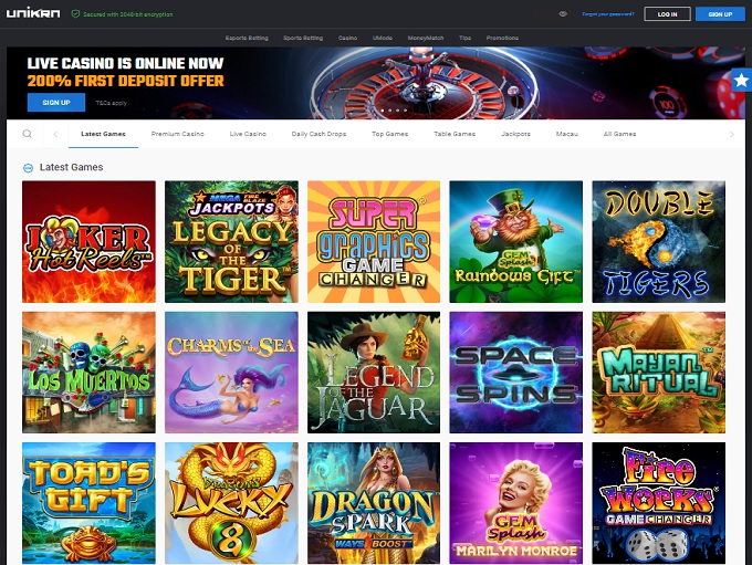 unikrn casino