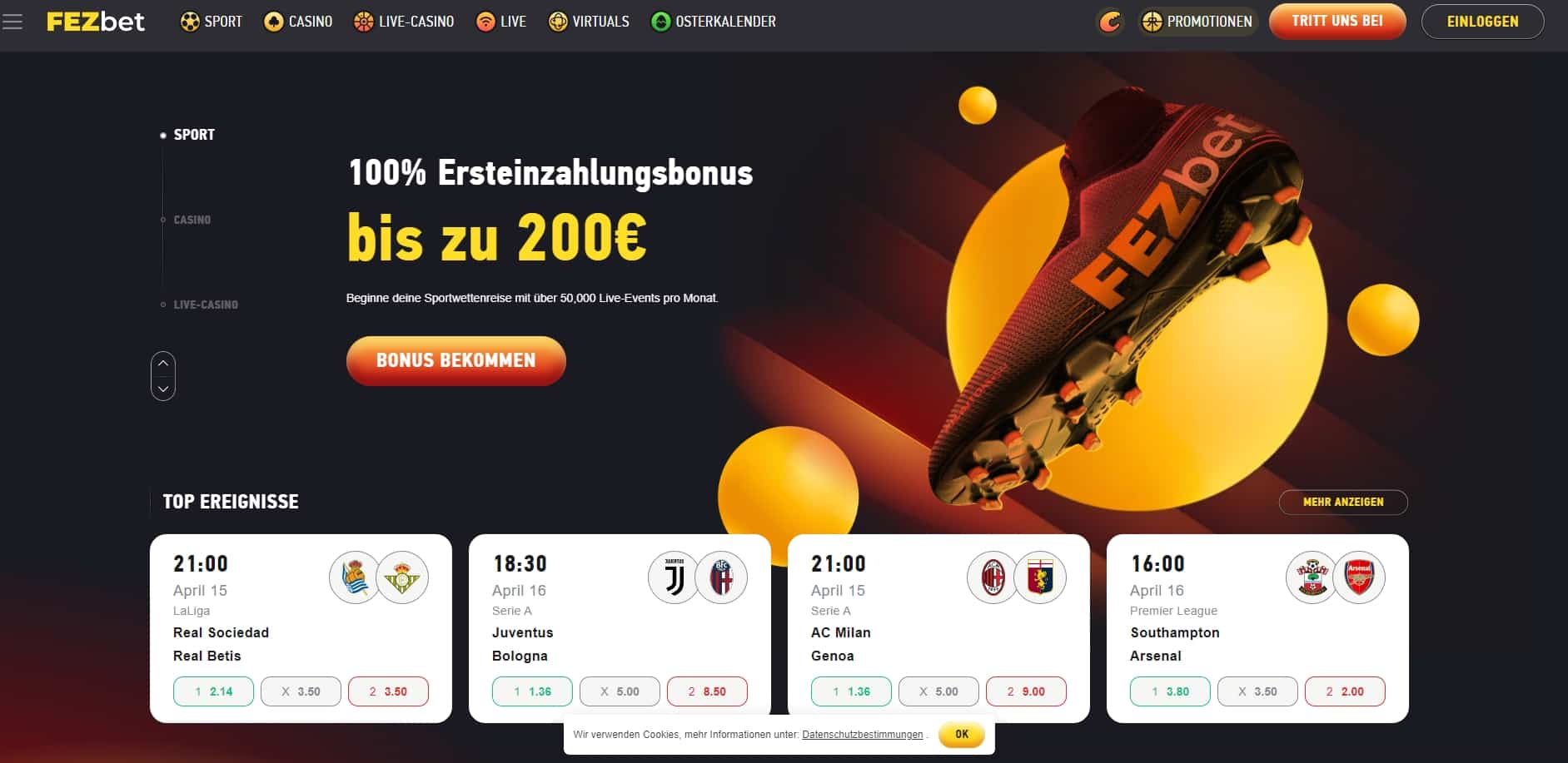 FezBet E Sport Wetten