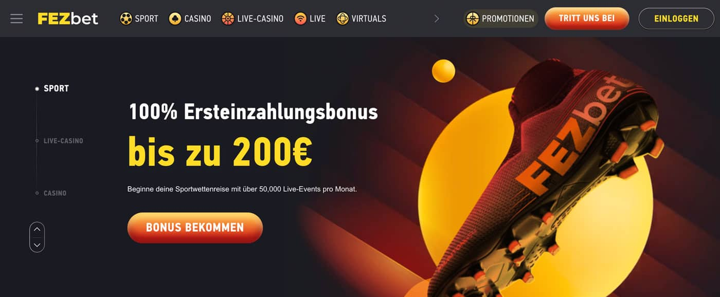 FezBet Fussball Sportwetten