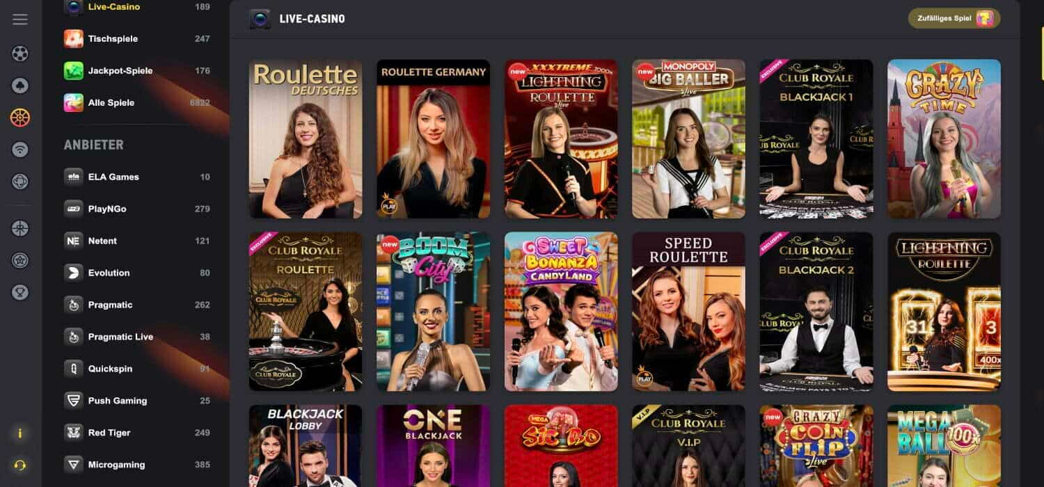 FezBet Live Casino