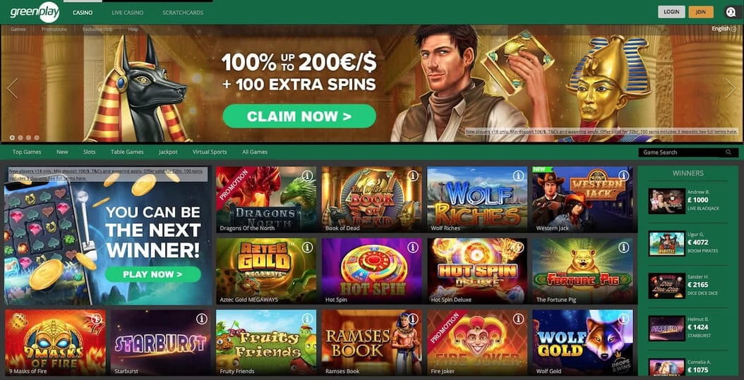 Greenplay Casino live casino