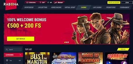 Rabona Casino Bonus